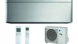 DAIKIN FTXA25BS/RXA25A STYLISH 2,5 KW-OS OLDALFALI SPLIT KLÍMA Ezüst