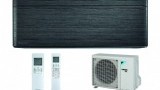 DAIKIN FTXA25BT/RXA25A STYLISH 2,5 KW-OS OLDALFALI SPLIT KLÍMA Fekete